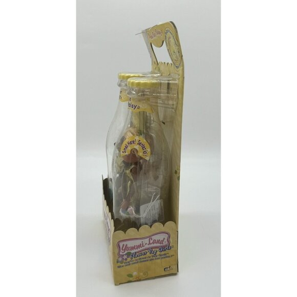 Yummi Land Flower Pop Girl Doll Yellow Dixie Day Daisy & Parker Pansy Dog In Box - Picture 5 of 6